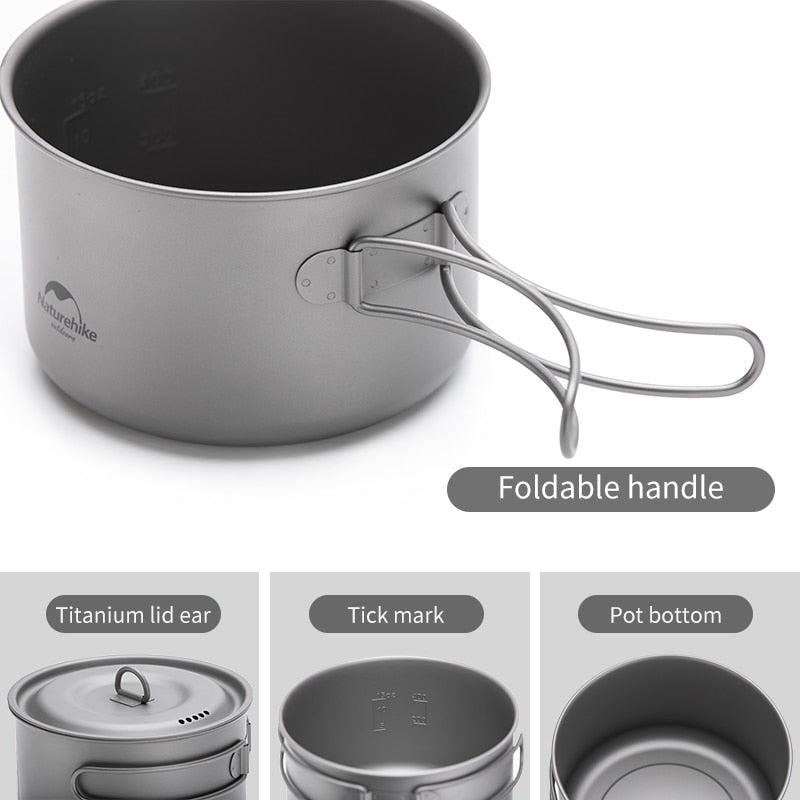 Pentolame in Titanio Leggero e Resistente