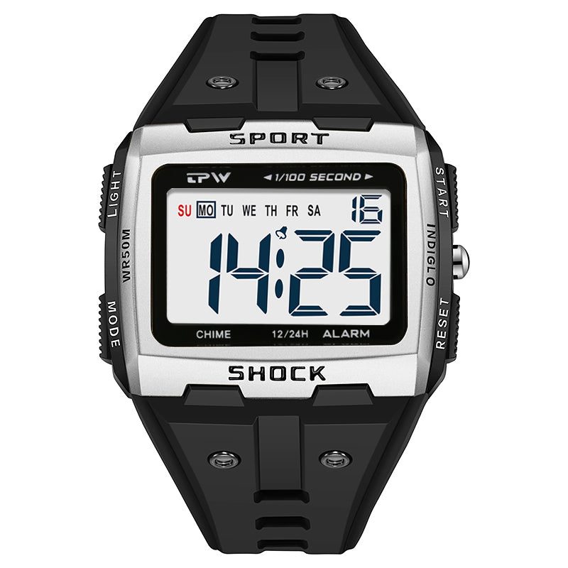 Orologio Sportivo Impermeabile 5ATM da Uomo