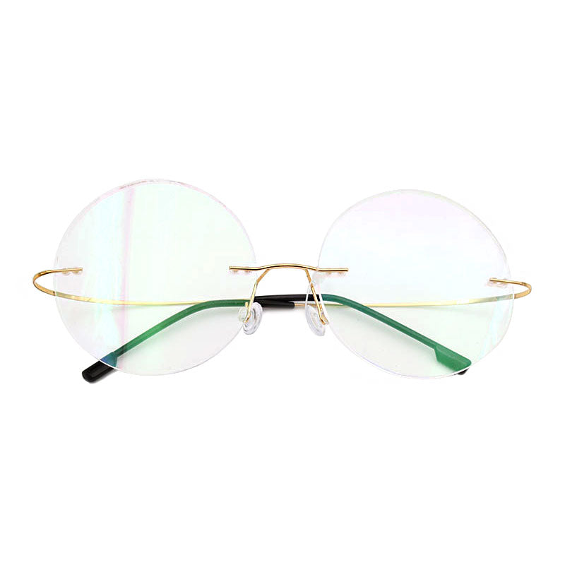 Occhiali Senza Montatura in Titanio Eleganti