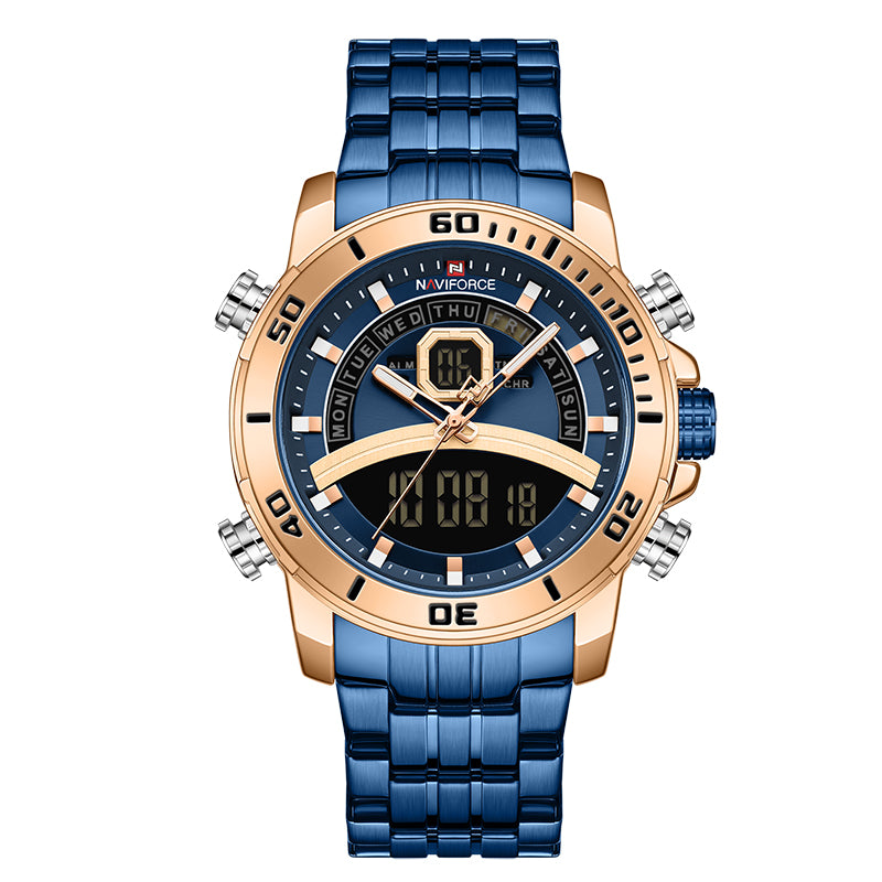 Orologio Tattico in Acciaio Inossidabile da Uomo