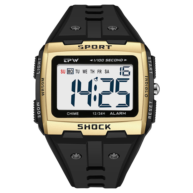 Orologio Sportivo Impermeabile 5ATM da Uomo