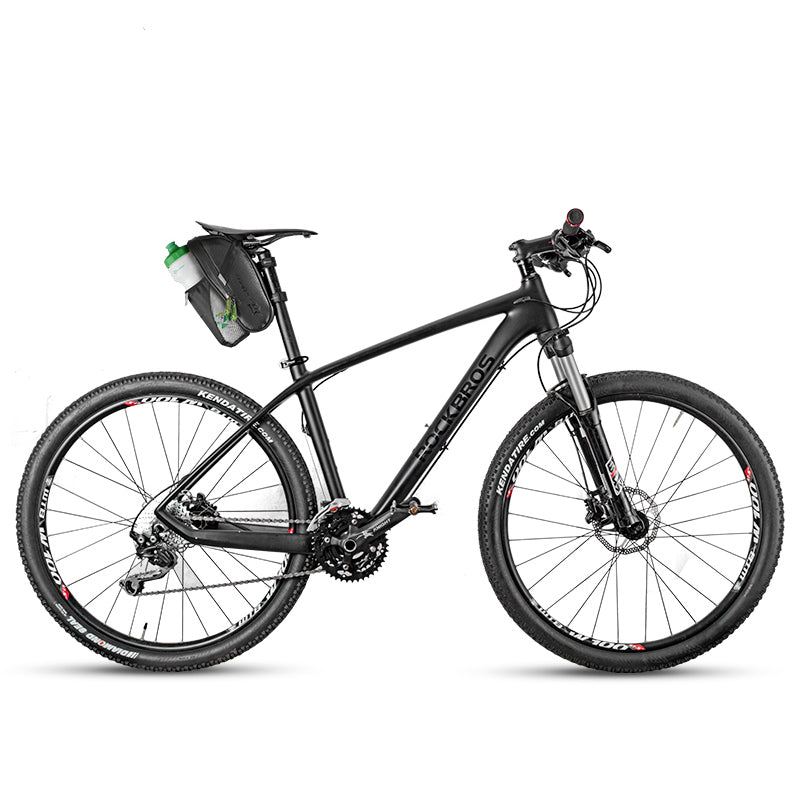 Black Nylon Bicycle Saddle Bag