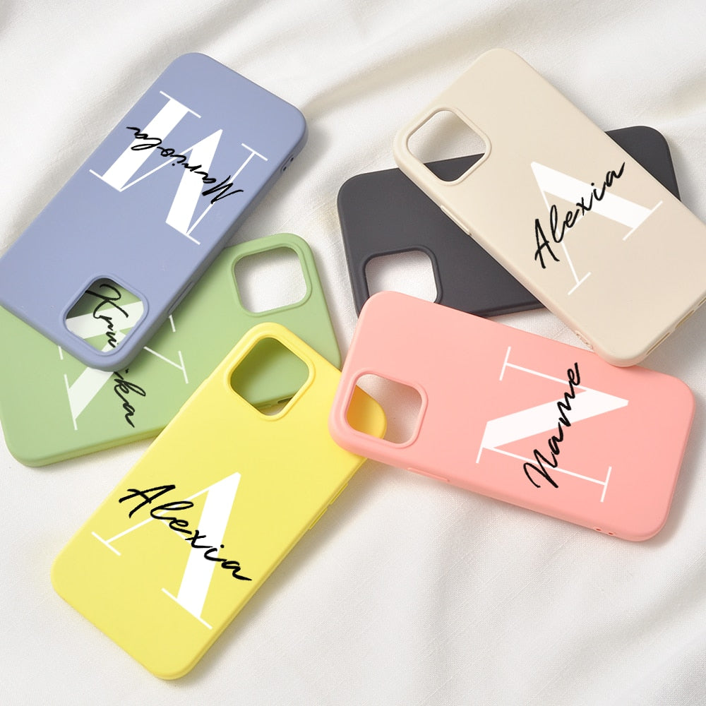 Customized Capital Letter Phone Case