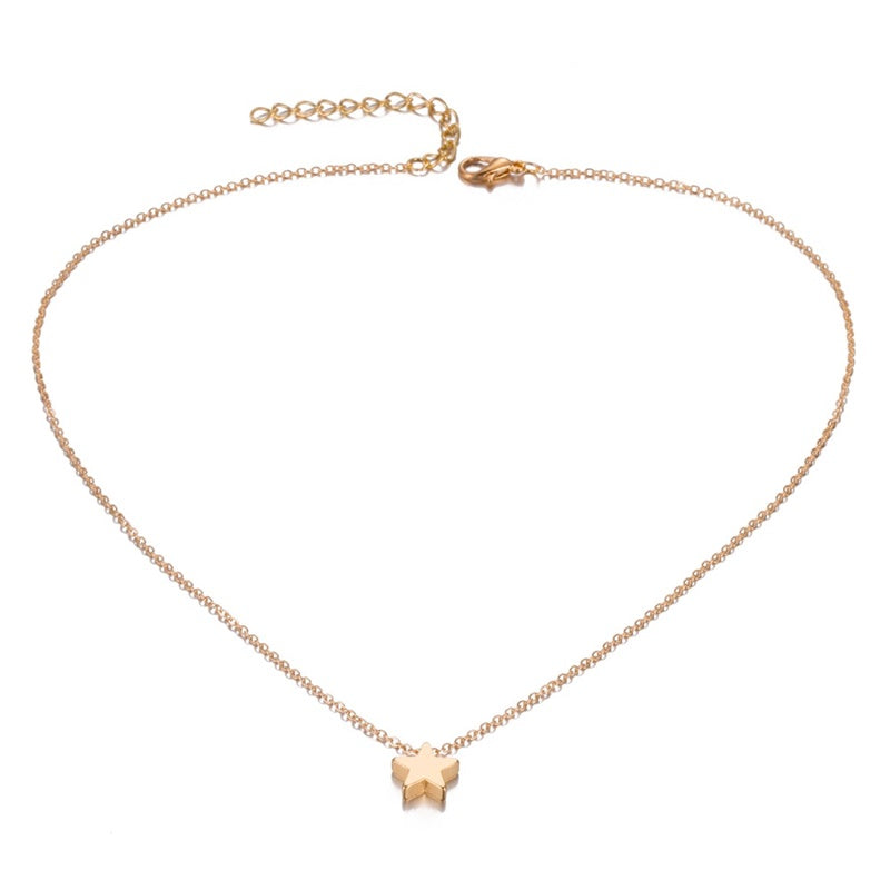 Collana con Ciondolo a Forma di Cuore da Donna
