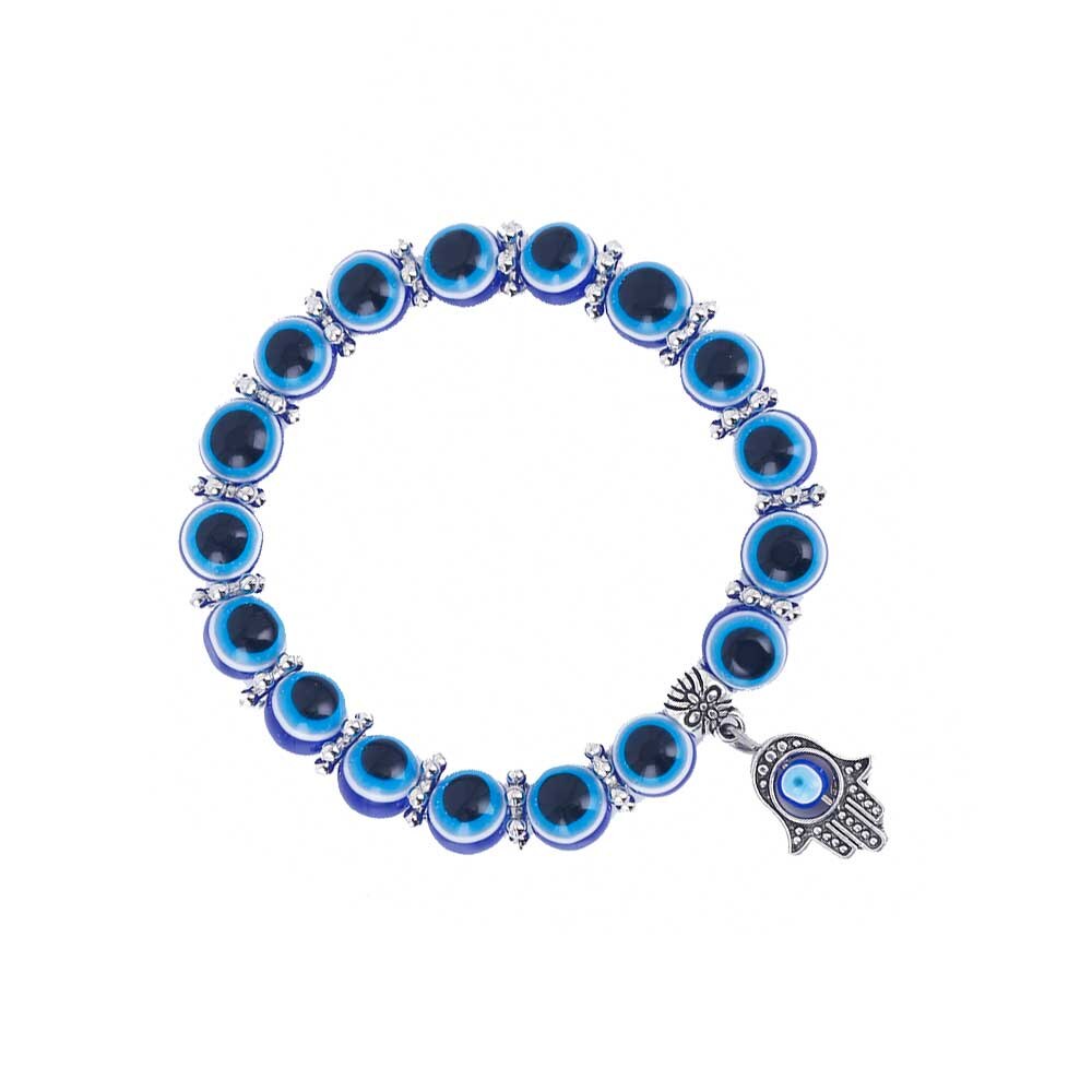 Bracciale da Donna con Occhio Blu e Palma