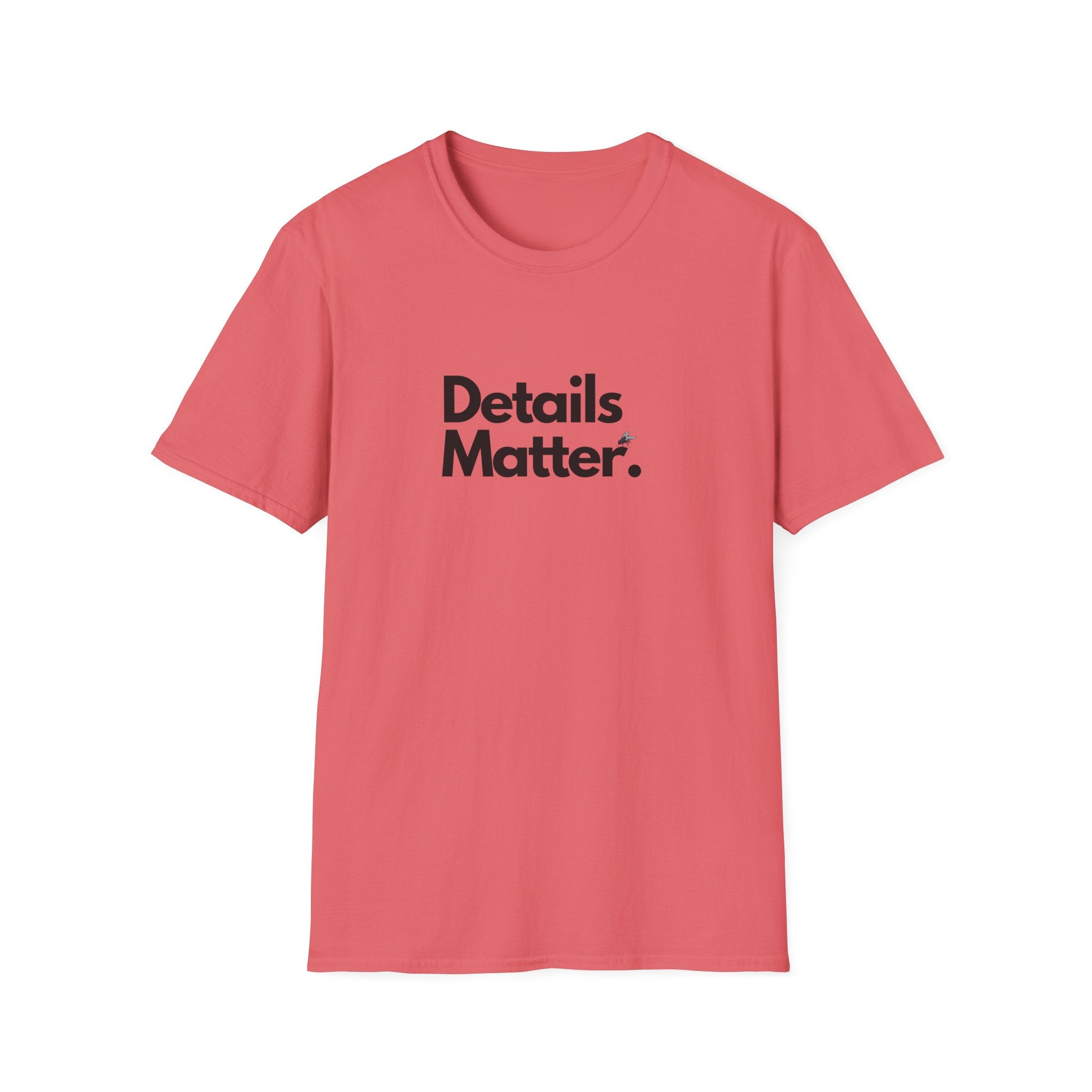 T-shirt Unisex DETAILS MATTER Stile Casual Moda