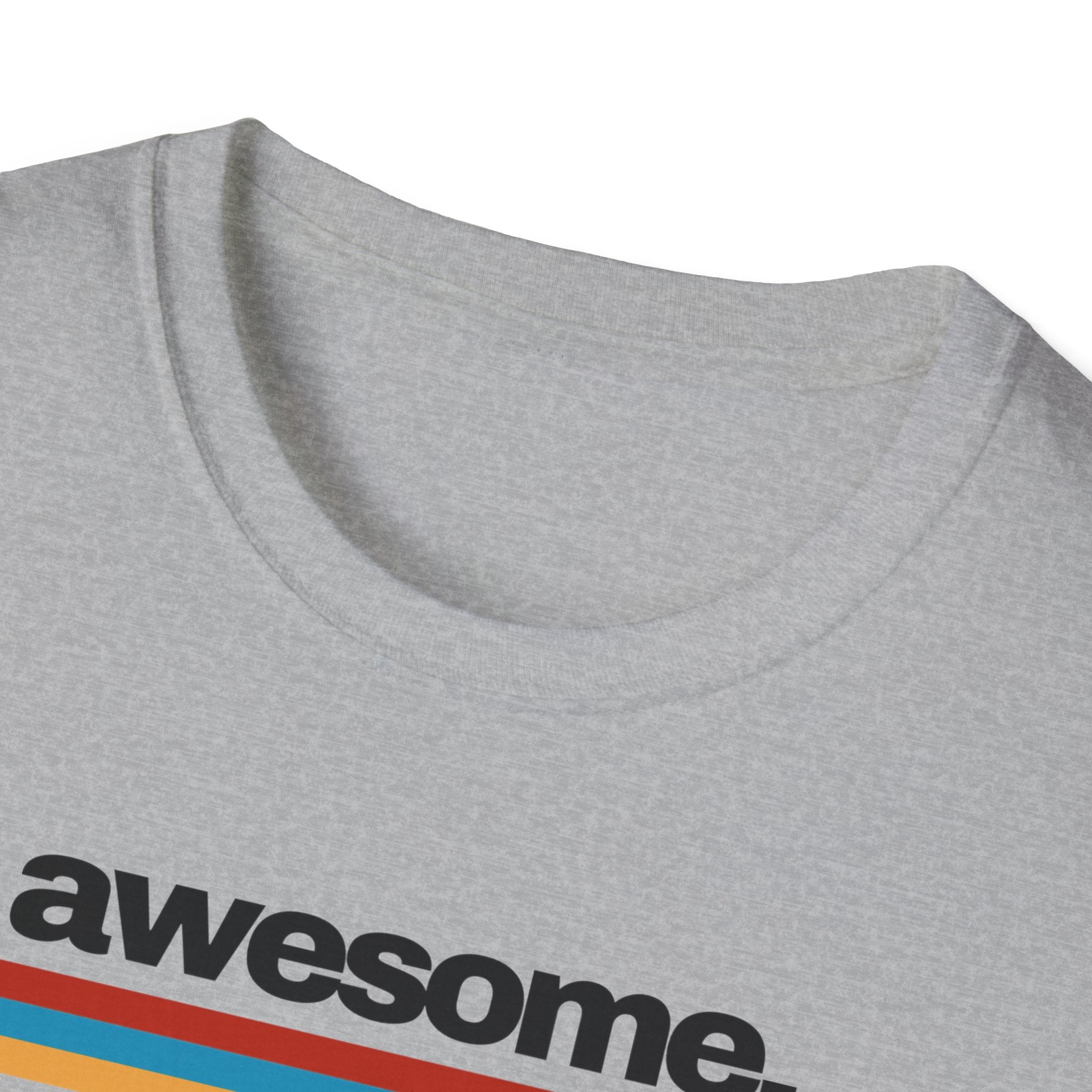 T-shirt Unisex AWESOME Stile Casual Moda