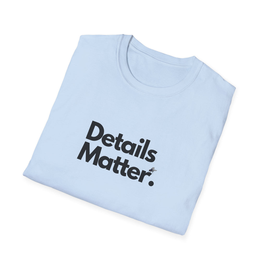 T-shirt Unisex DETAILS MATTER Stile Casual Moda