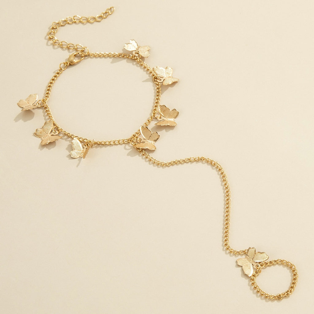 Bracciale Farfalla Aesthetic con Anello