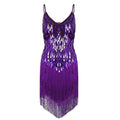 Miniabito Flapper Lucido da Donna