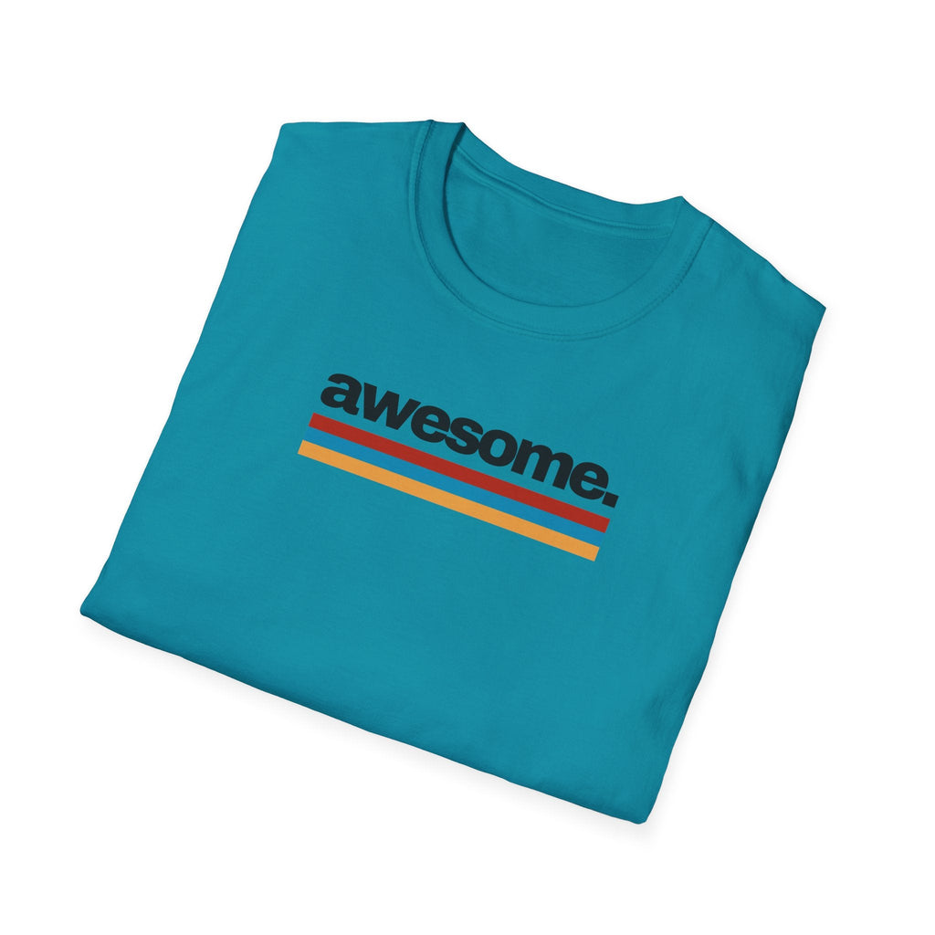 T-shirt Unisex AWESOME Stile Casual Moda