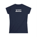 T-shirt Donna TE L’AVEVO DETTO Stile Casual