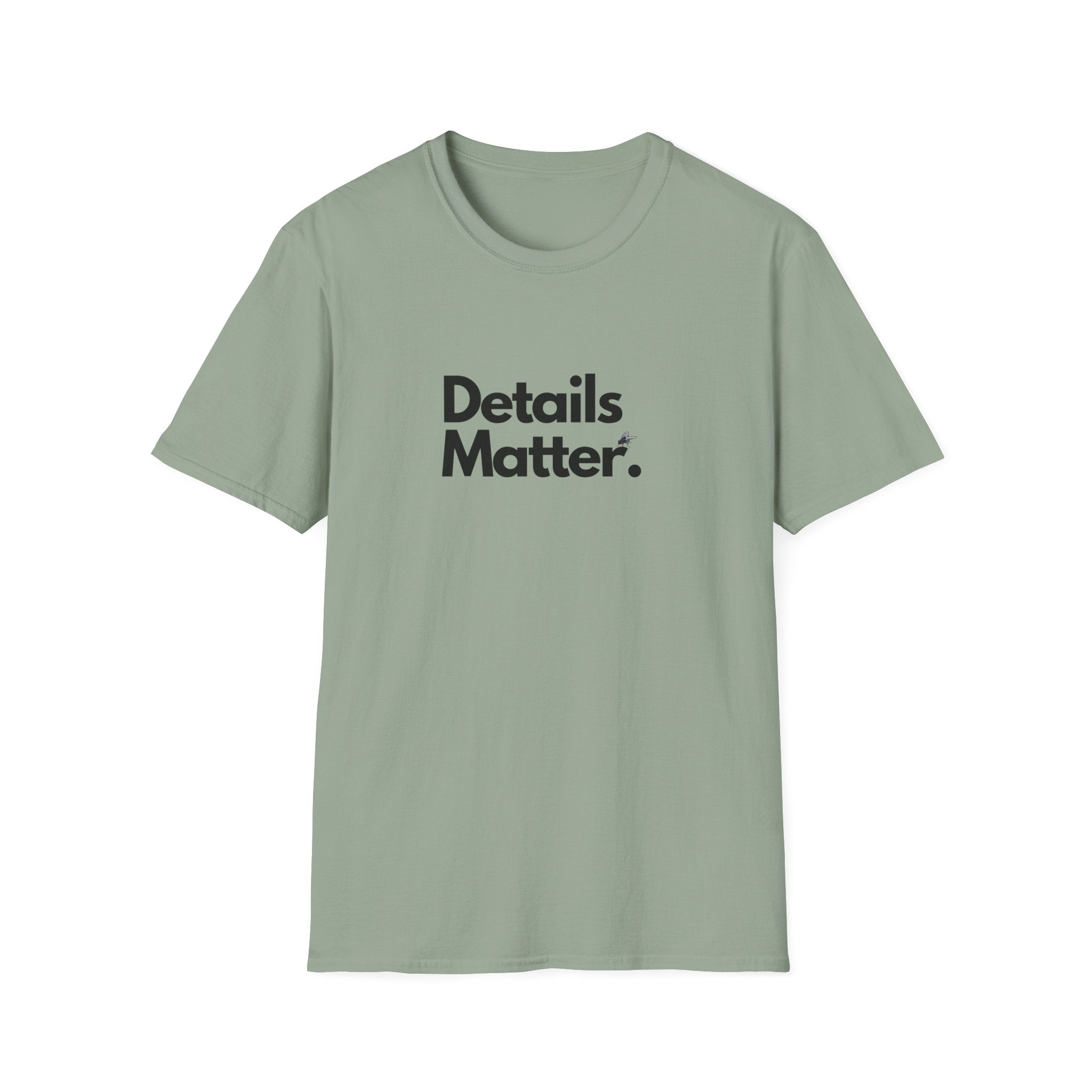 T-shirt Unisex DETAILS MATTER Stile Casual Moda