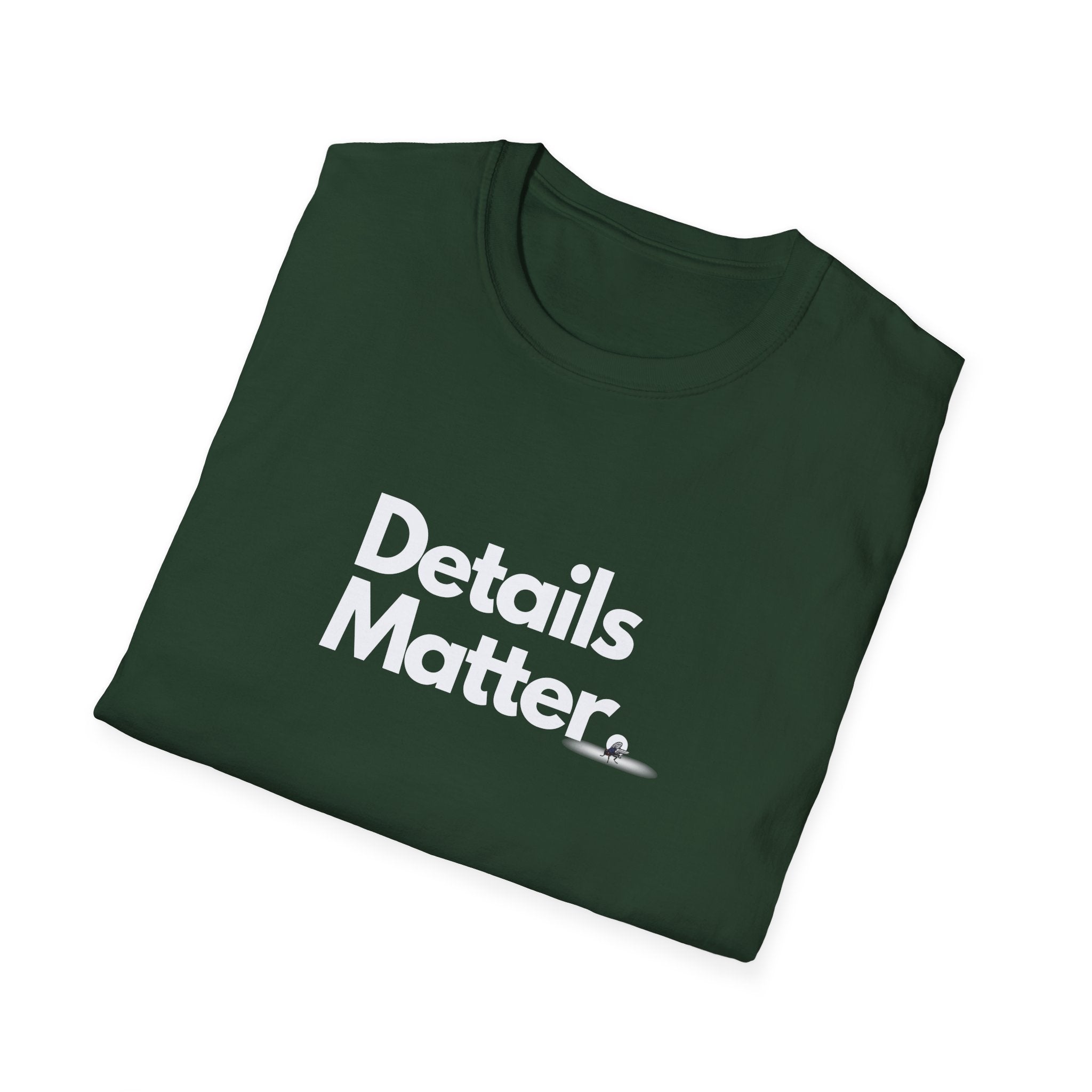 T-shirt Unisex DETAILS MATTER Stile Casual Moda