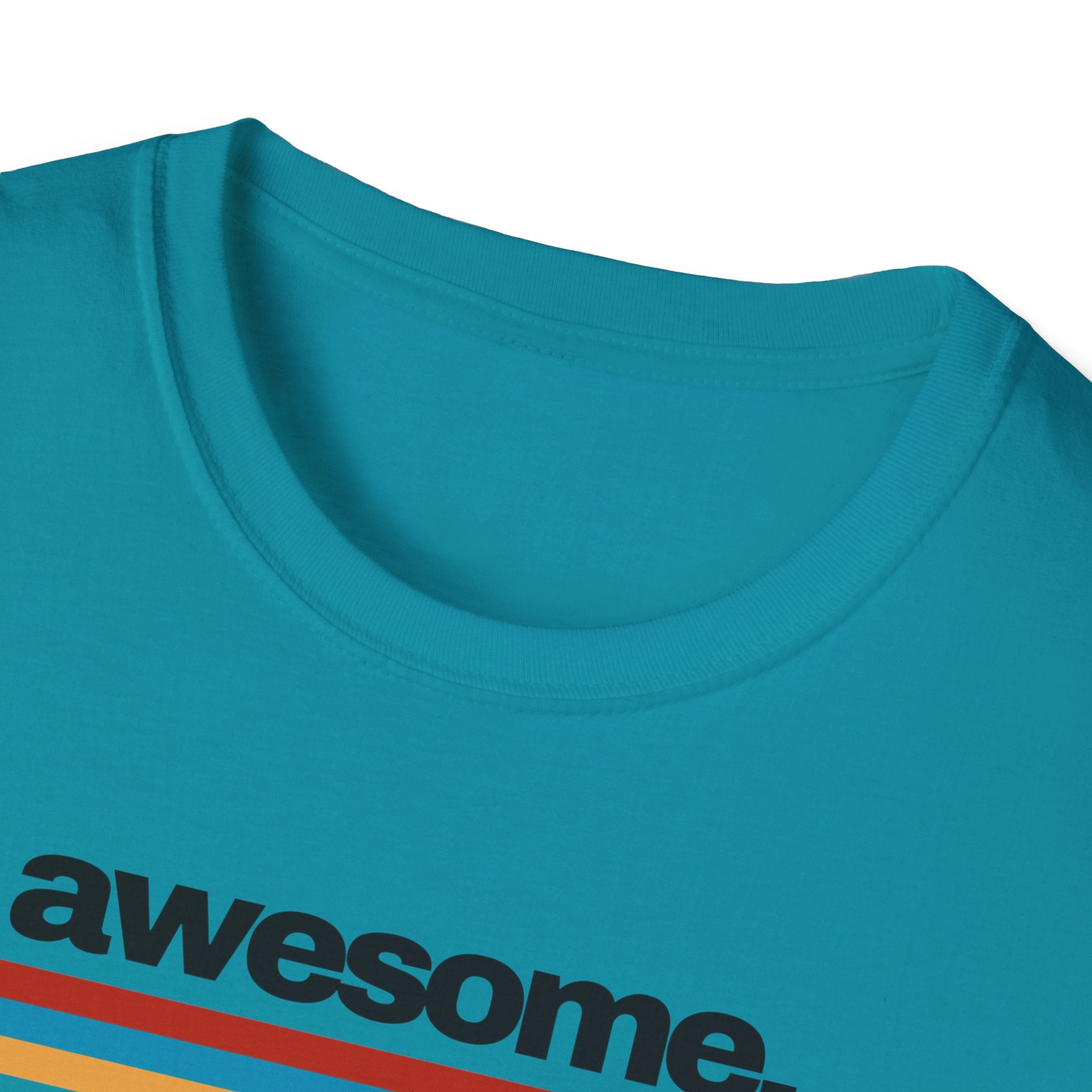 T-shirt Unisex AWESOME Stile Casual Moda