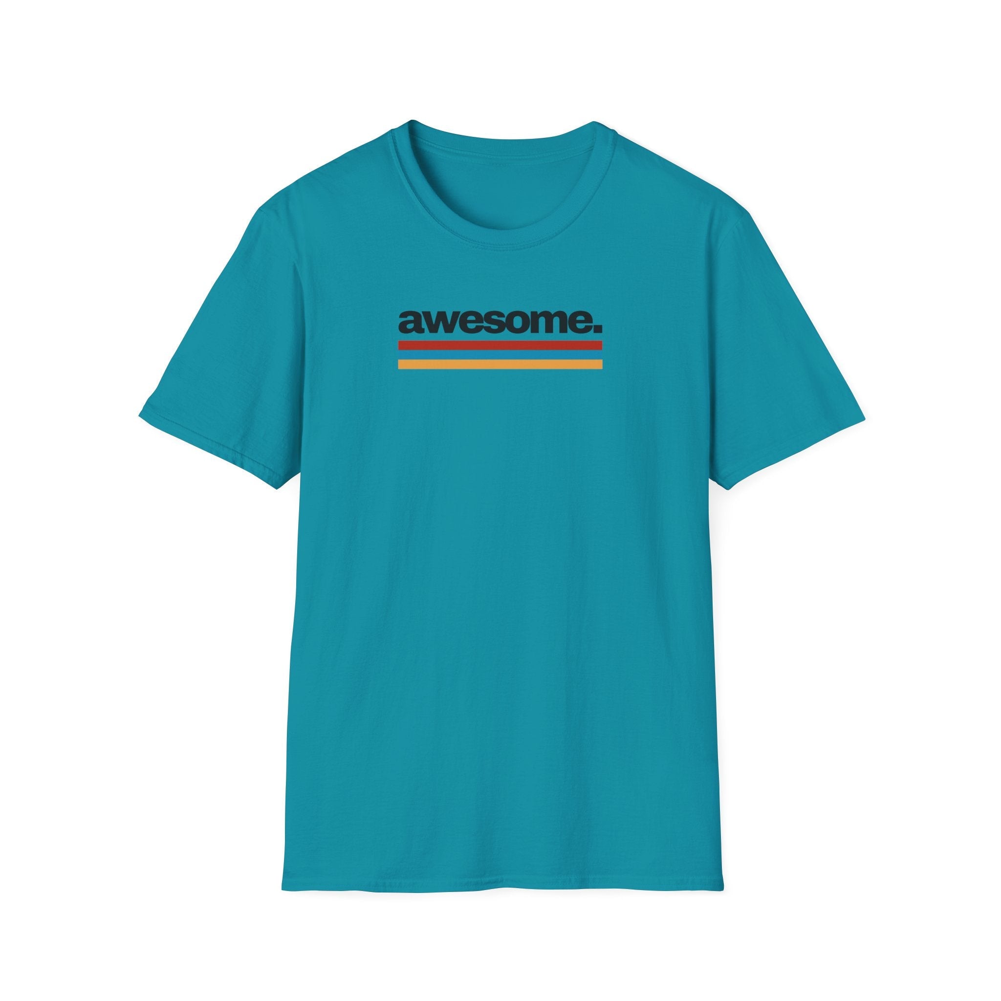 T-shirt Unisex AWESOME Stile Casual Moda