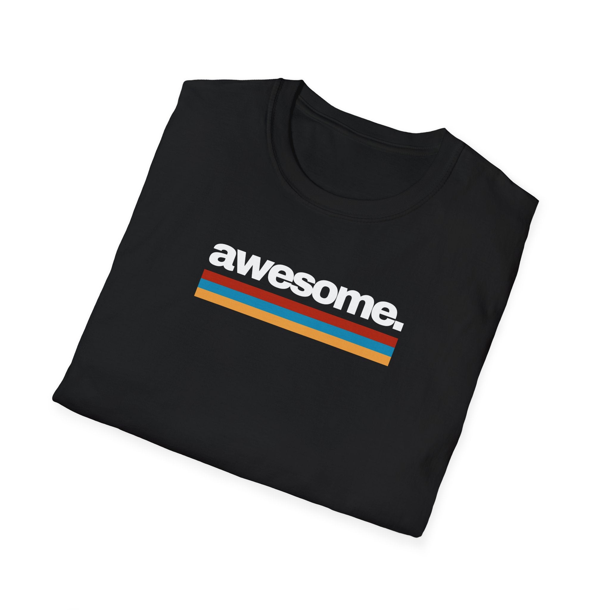 T-shirt Unisex AWESOME Stile Casual Moda