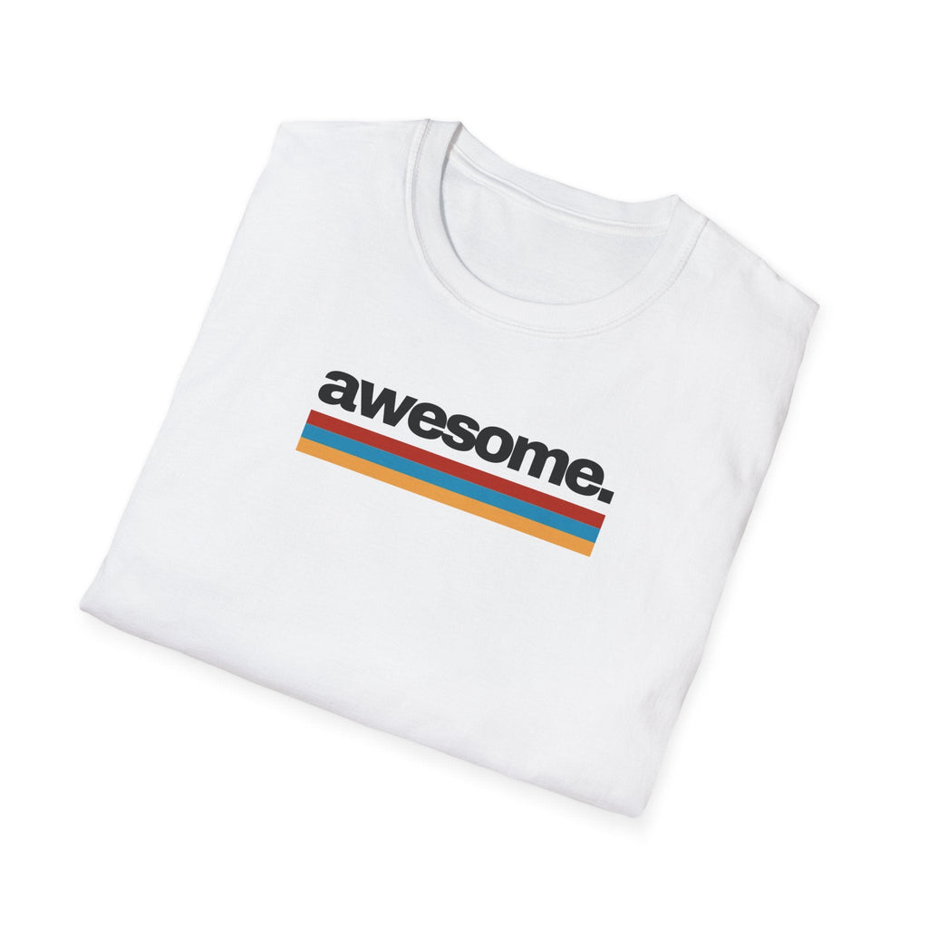 T-shirt Unisex AWESOME Stile Casual Moda