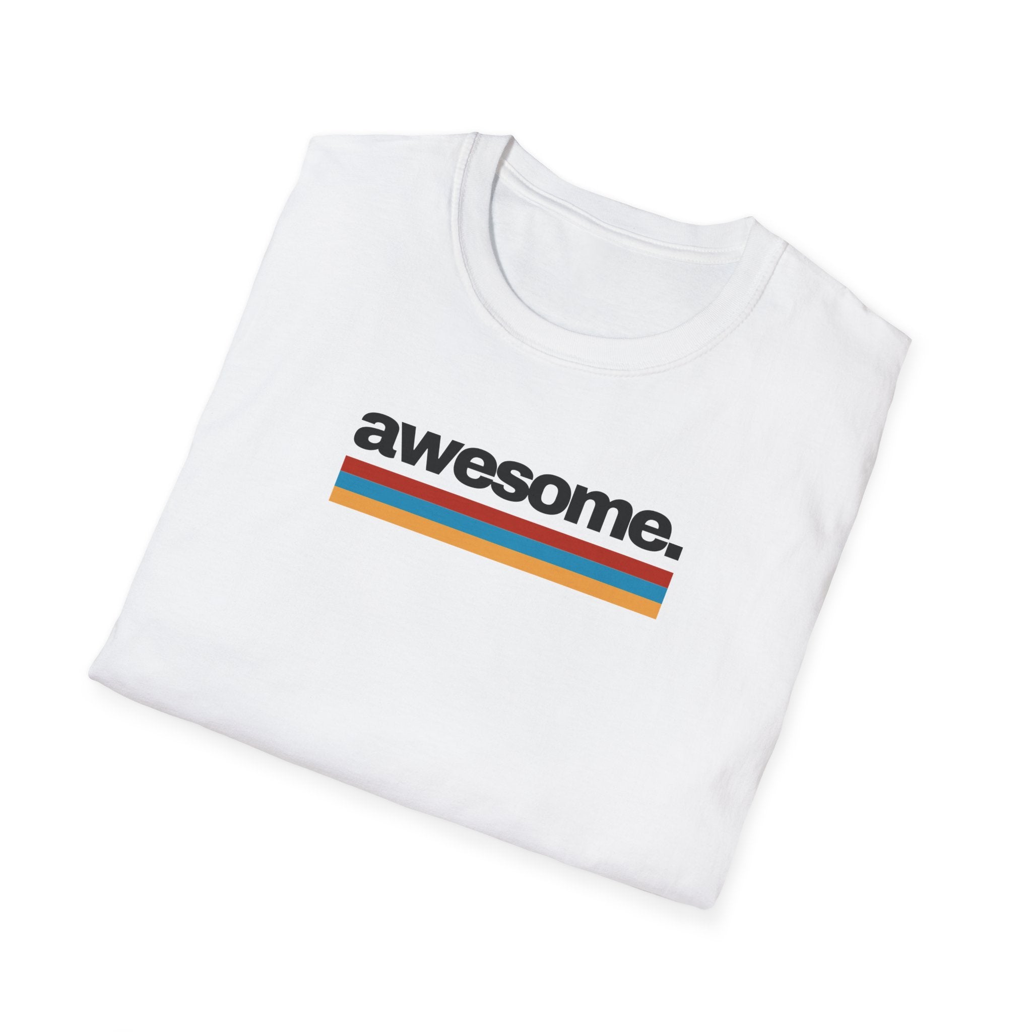 T-shirt Unisex AWESOME Stile Casual Moda