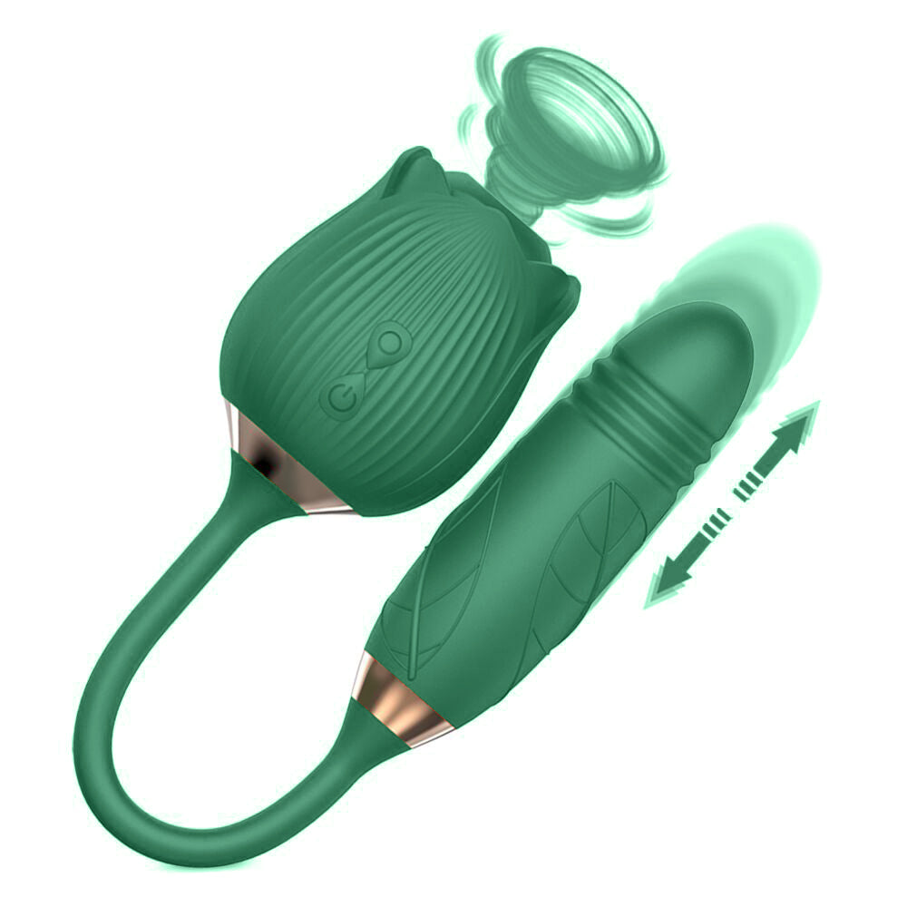 Vibratore a Bocciolo di Rosa