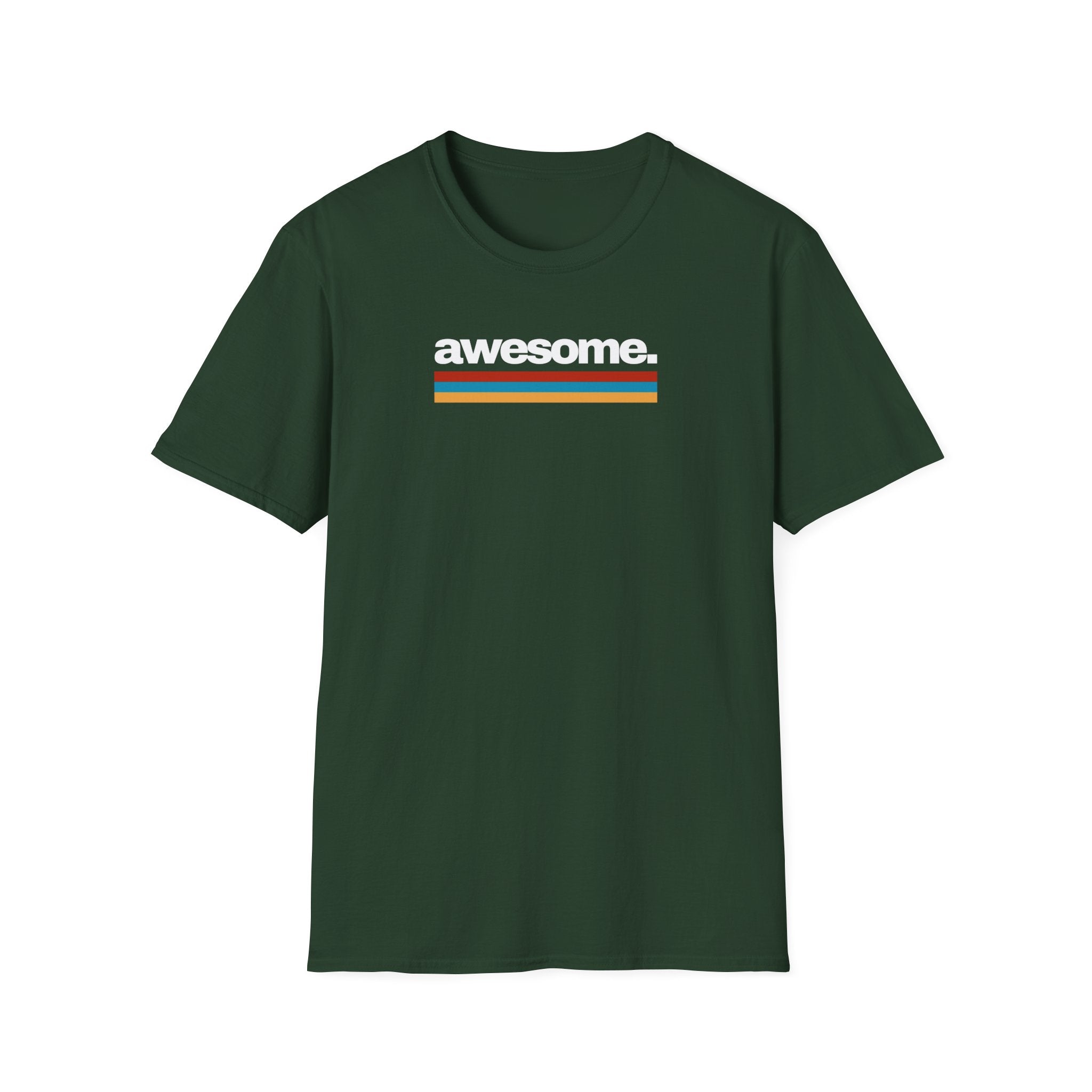 T-shirt Unisex AWESOME Stile Casual Moda