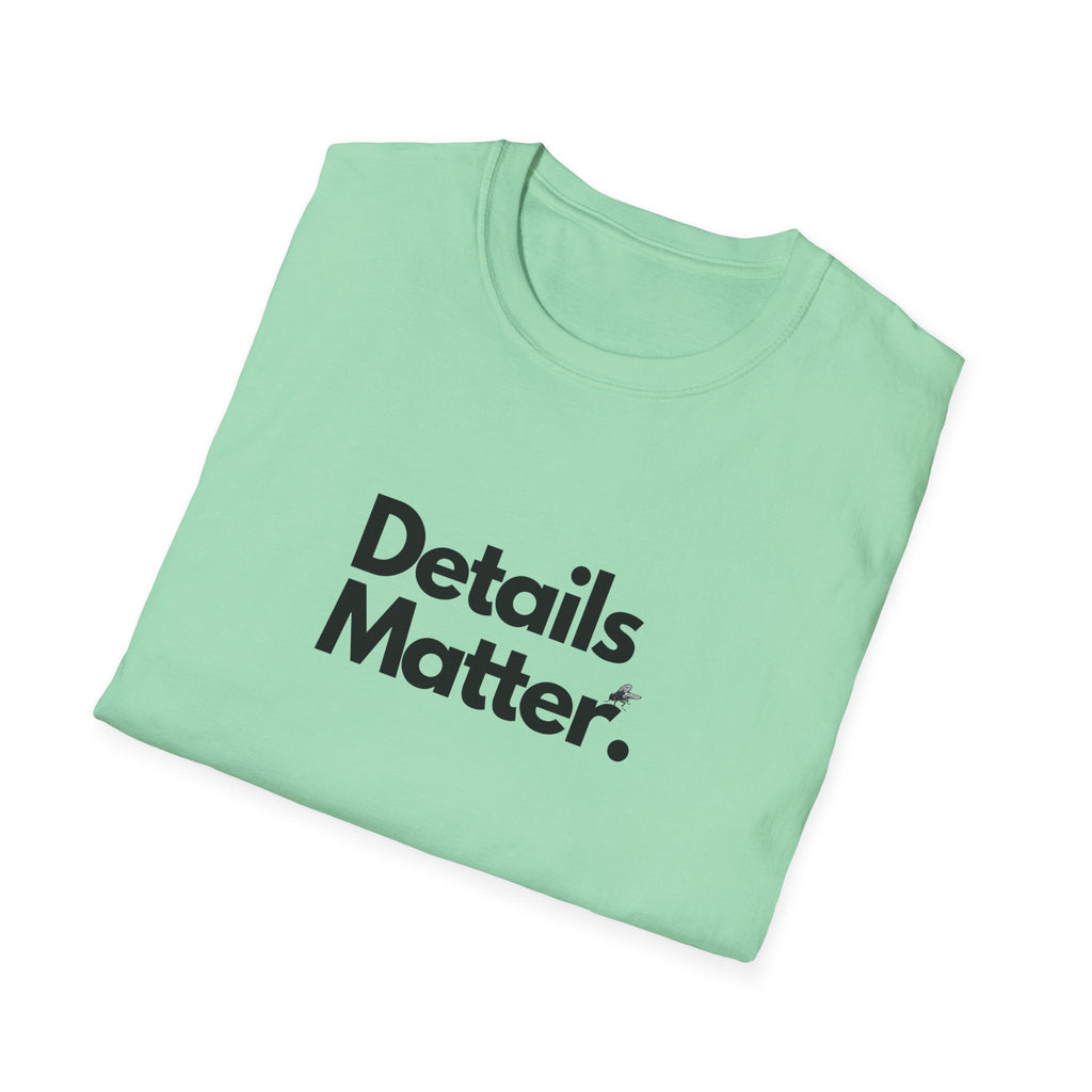 T-shirt Unisex DETAILS MATTER Stile Casual Moda