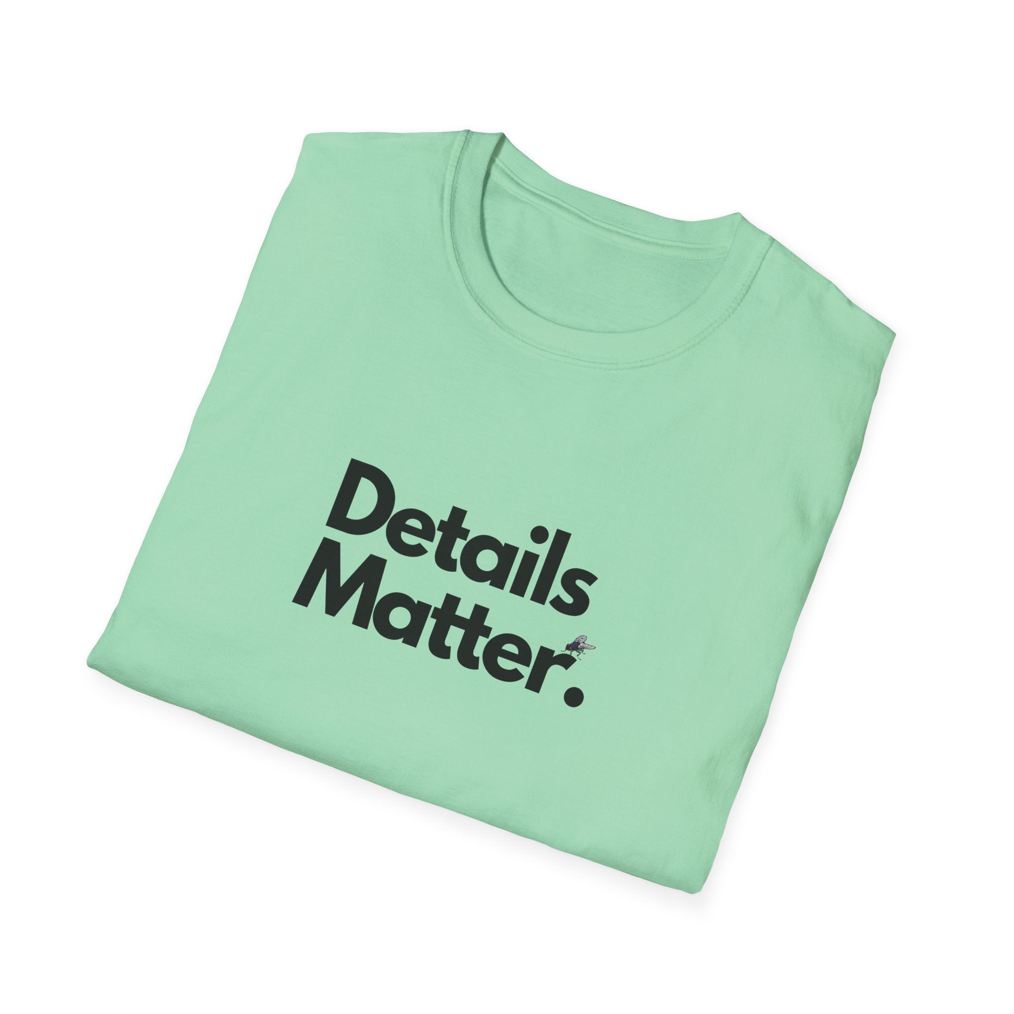 T-shirt Unisex DETAILS MATTER Stile Casual Moda
