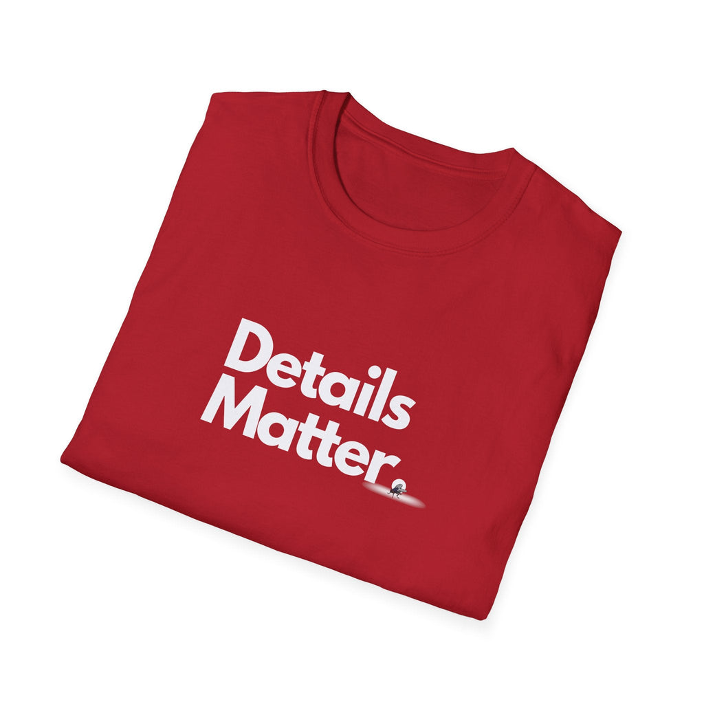 T-shirt Unisex DETAILS MATTER Stile Casual Moda