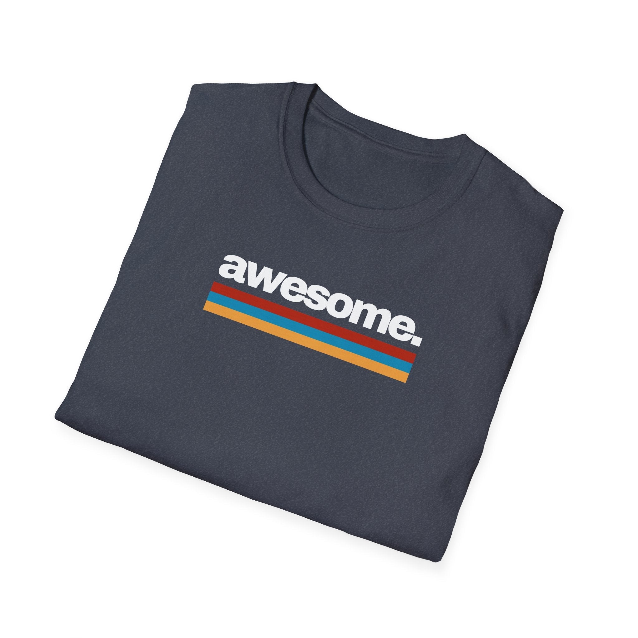 T-shirt Unisex AWESOME Stile Casual Moda
