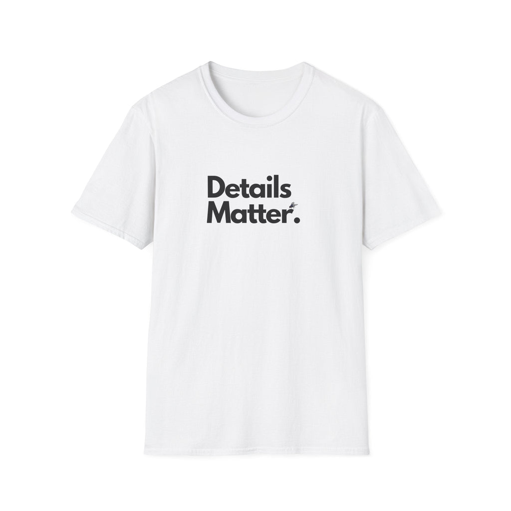 T-shirt Unisex DETAILS MATTER Stile Casual Moda