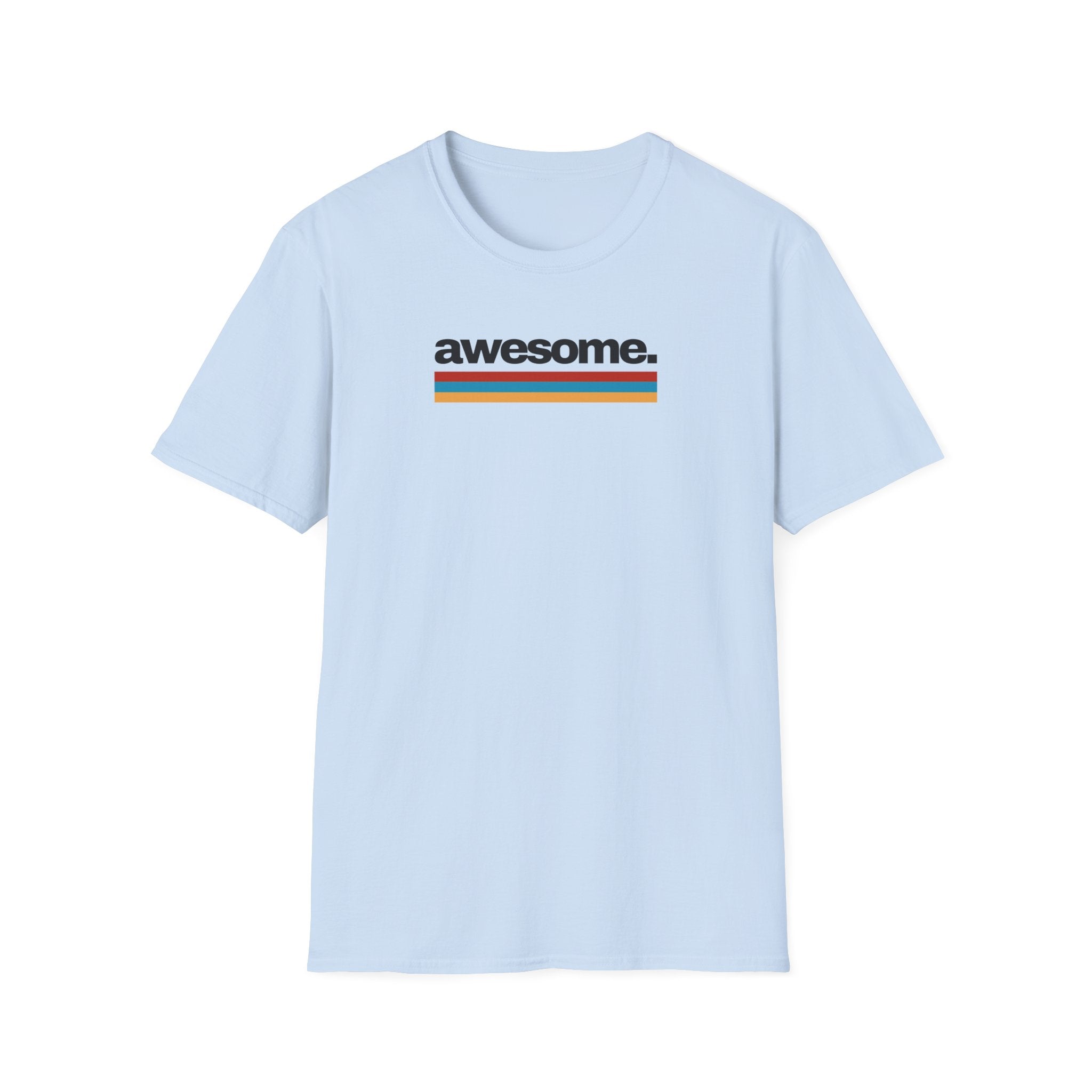 T-shirt Unisex AWESOME Stile Casual Moda