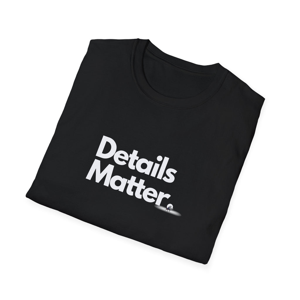 T-shirt Unisex DETAILS MATTER Stile Casual Moda