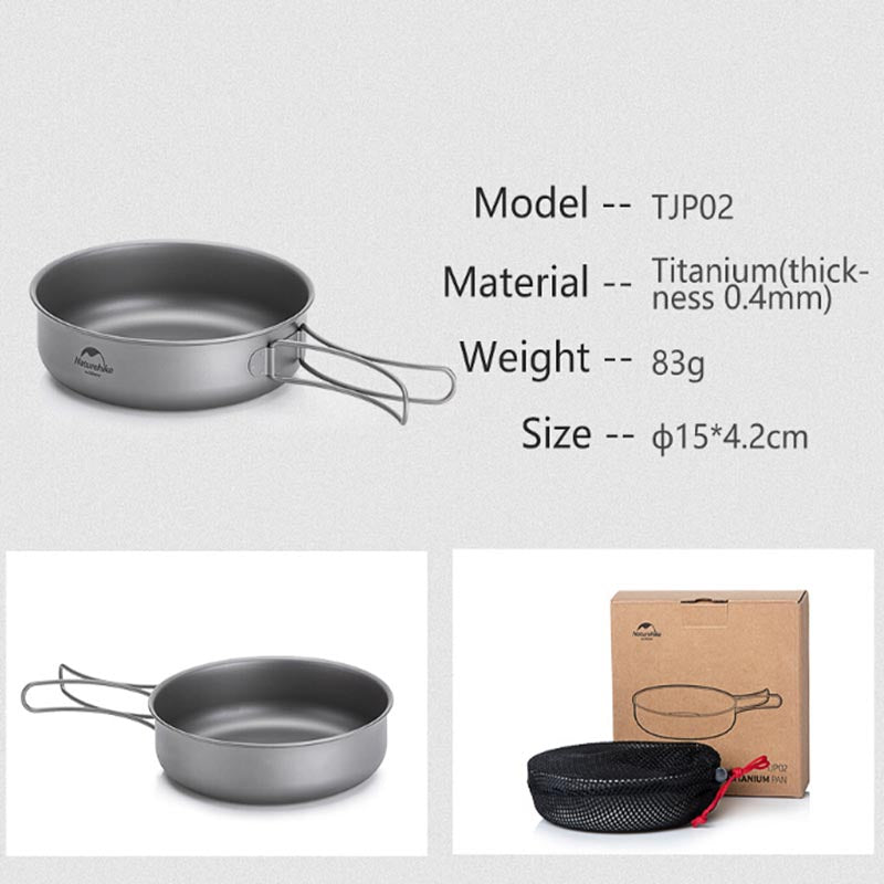 Pentolame in Titanio Leggero e Resistente