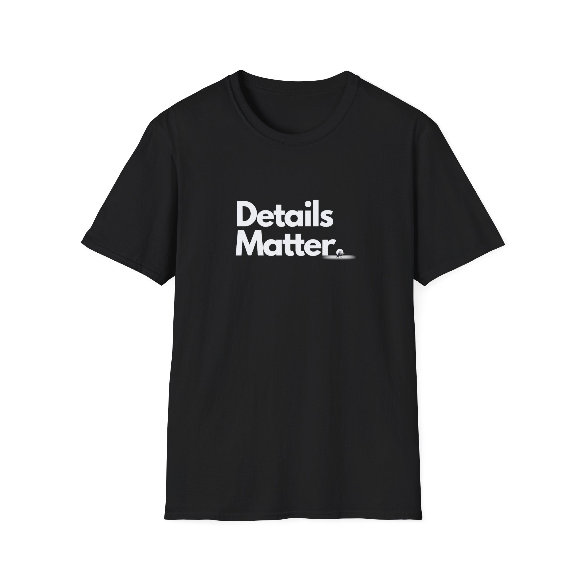 T-shirt Unisex DETAILS MATTER Stile Casual Moda