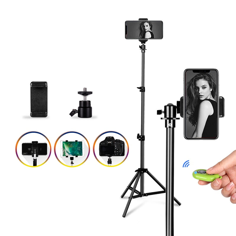 Screw Head Universal Portable Selfie Tripod