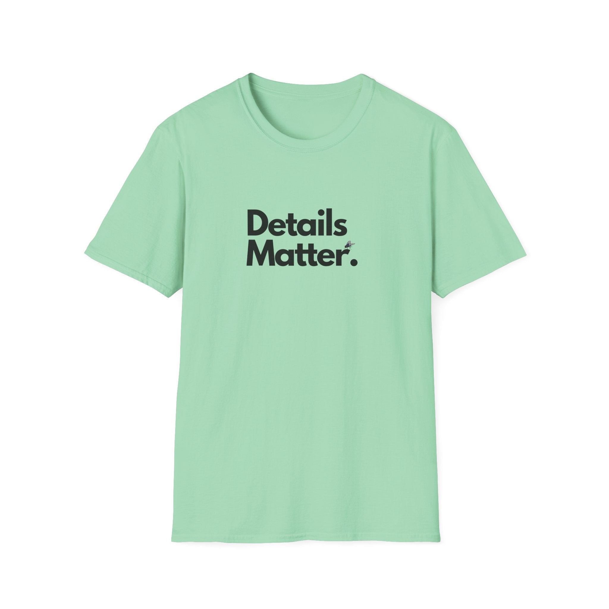 T-shirt Unisex DETAILS MATTER Stile Casual Moda