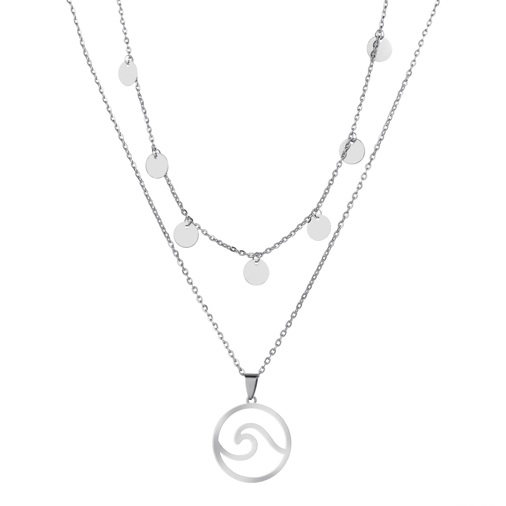 Collana con Ciondolo a Forma di Cuore da Donna