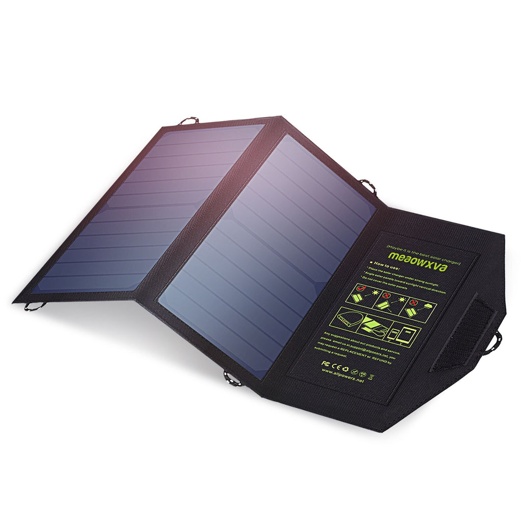 Pannello Solare Portatile Pieghevole 10W per Ricarica USB