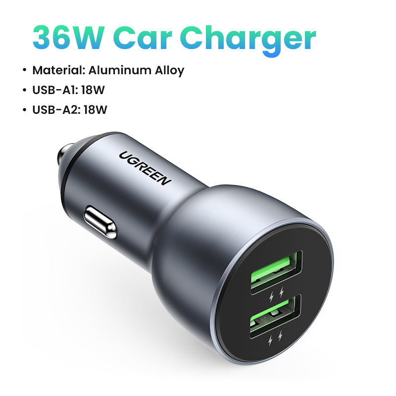 3.0 36 W Universal Car Charger for Phones