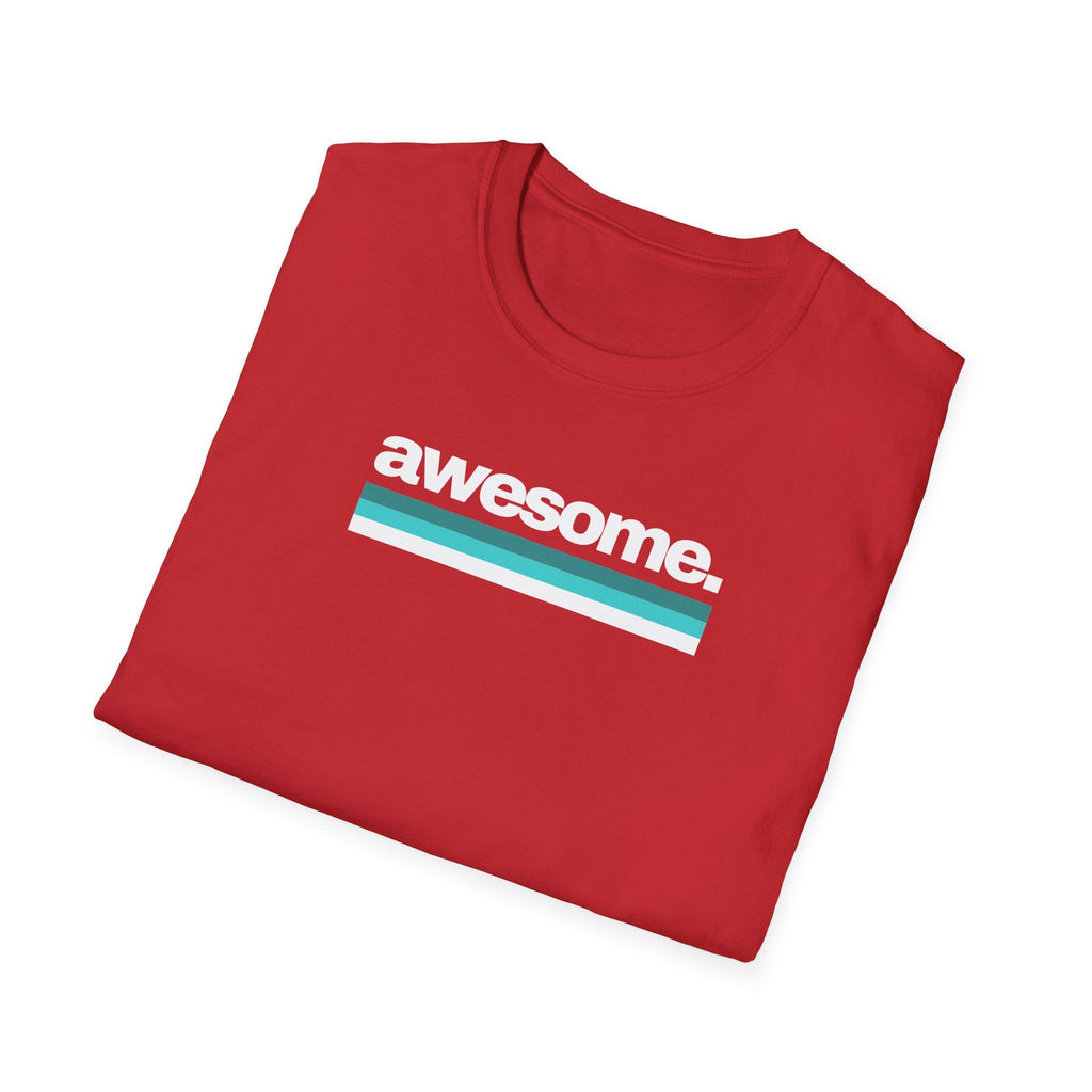 T-shirt Unisex AWESOME Stile Casual Moda