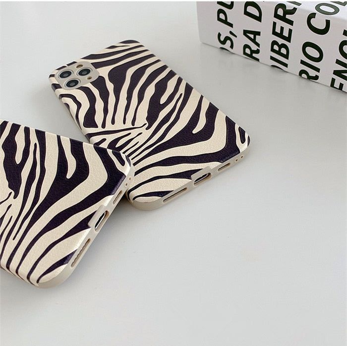 Cover iPhone con Fantasia Zebrata da Donna