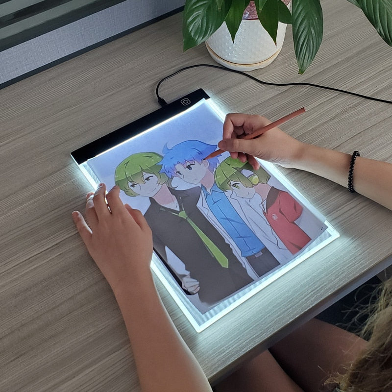 Tavolo Luminoso LED Dimmerabile per Disegno