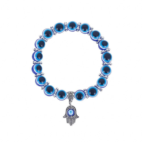 Bracciale da Donna con Occhio Blu e Palma