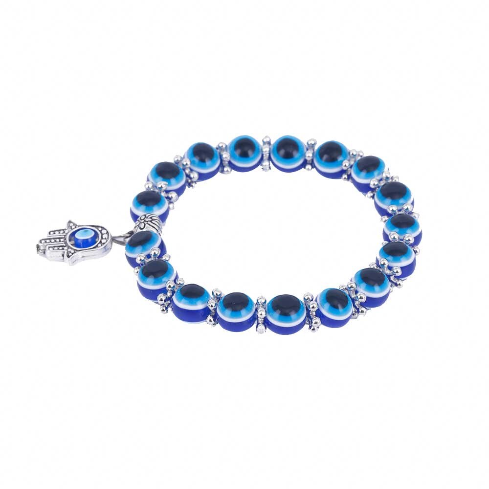 Bracciale da Donna con Occhio Blu e Palma