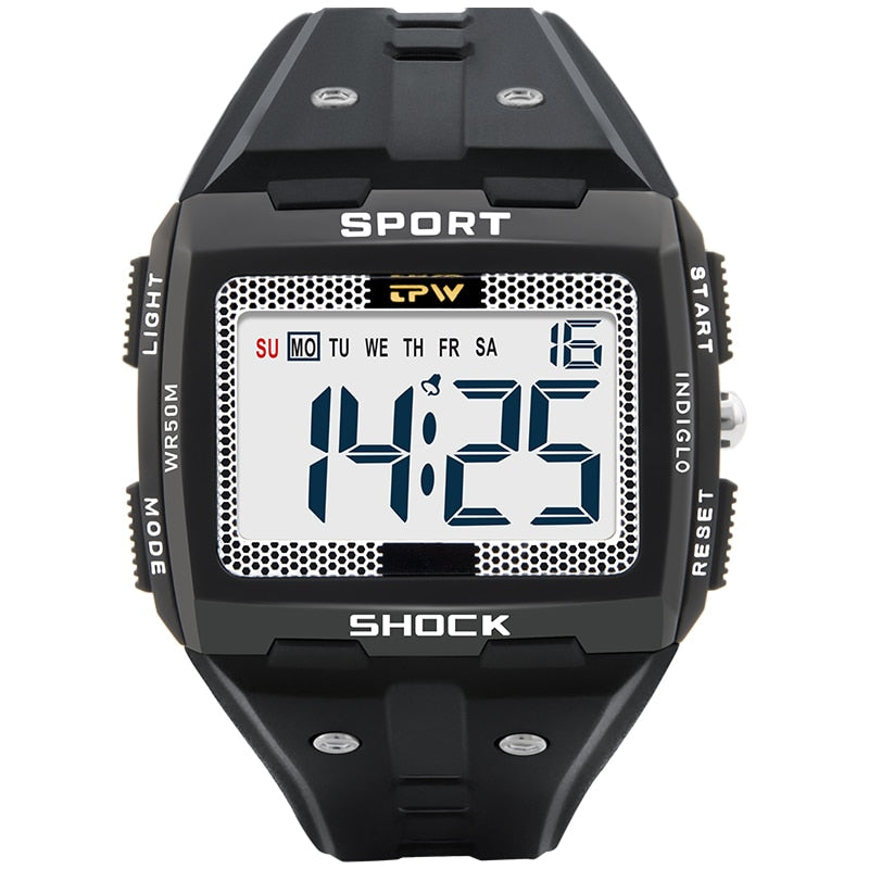 Orologio Sportivo Impermeabile 5ATM da Uomo
