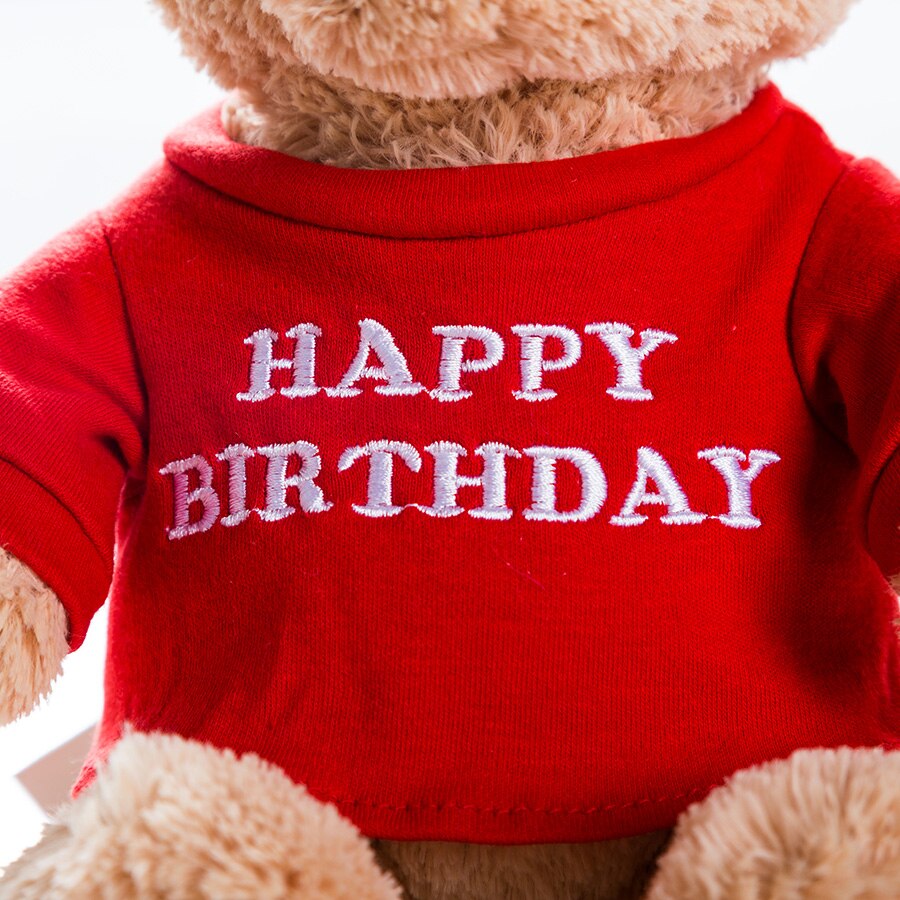 Orsacchiotto di Peluche "Buon Compleanno" 33 cm