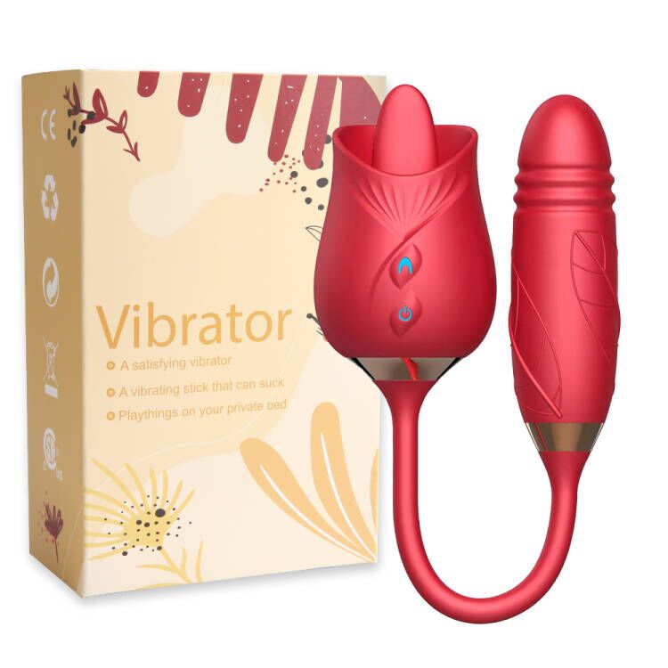 Vibratore a Bocciolo di Rosa