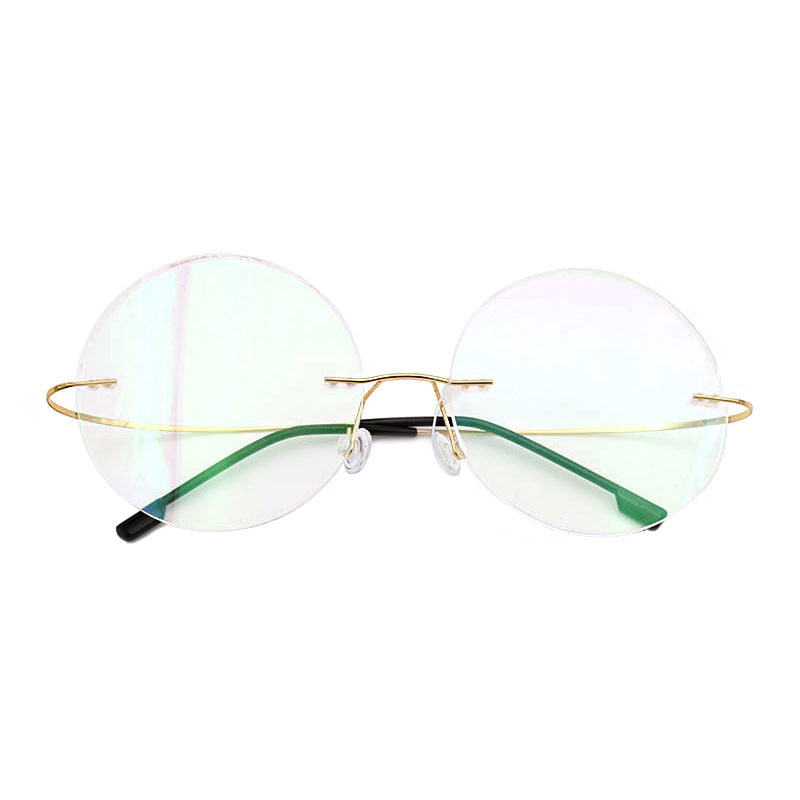 Occhiali Senza Montatura in Titanio Eleganti