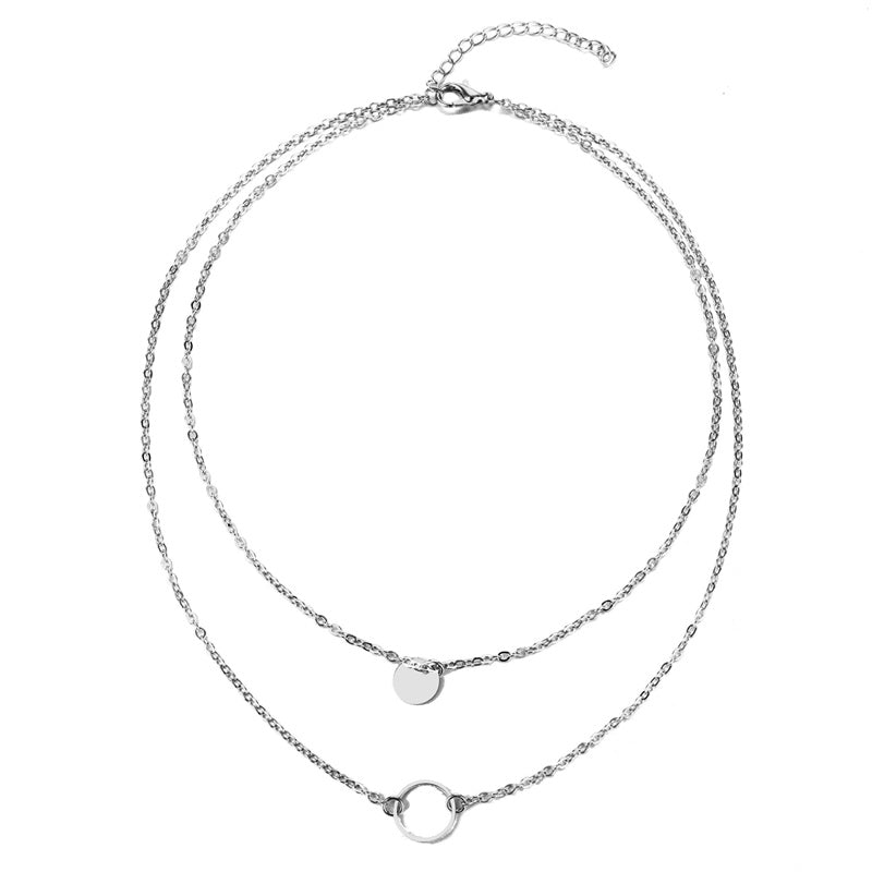 Collana con Ciondolo a Forma di Cuore da Donna