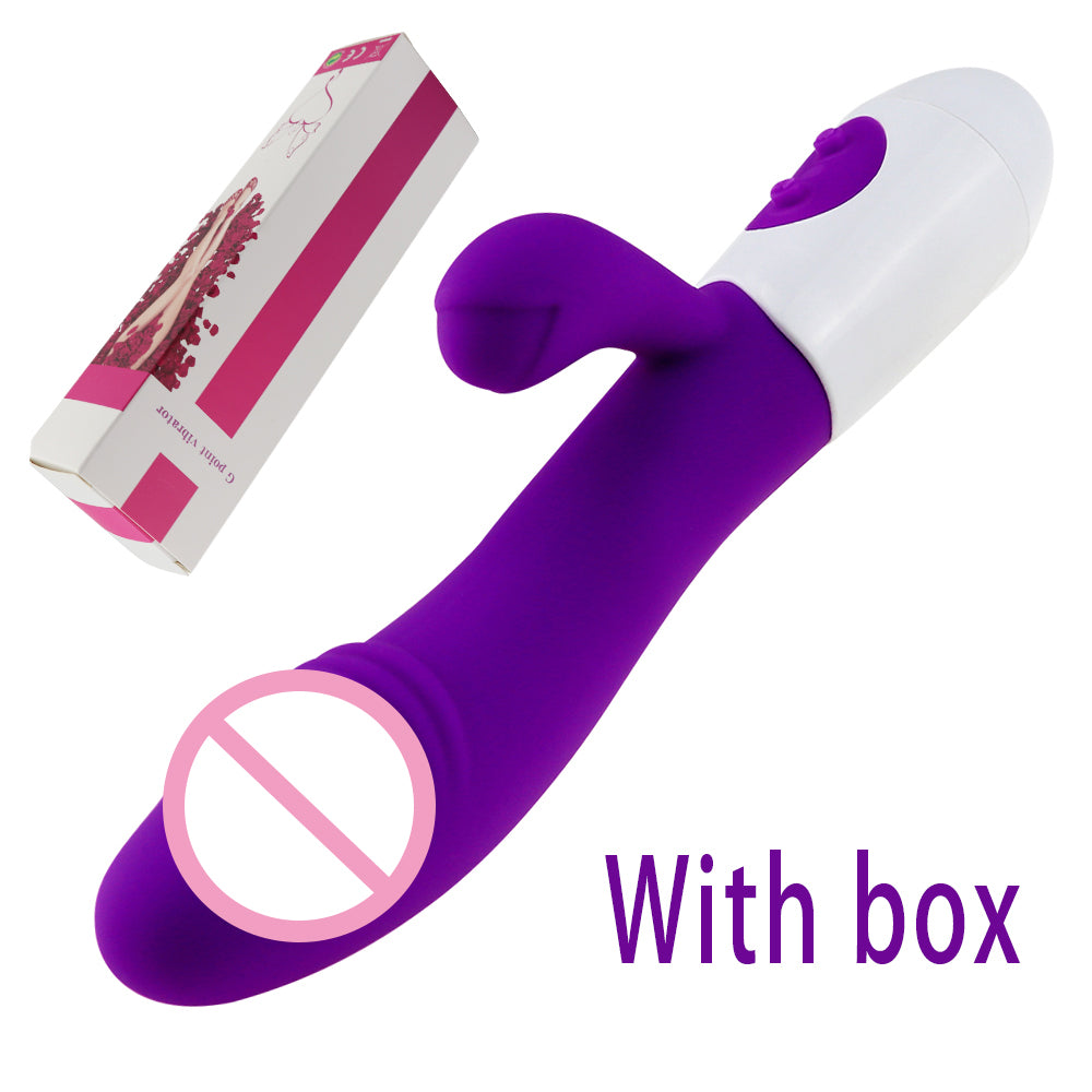Vibratore Rabbit Dildo in Silicone per Punto G